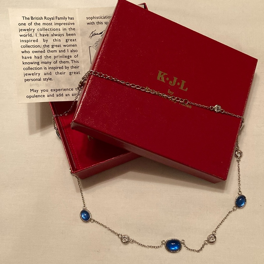 KJL Kenneth Jay Lane Princess of Wales Necklace, NIB